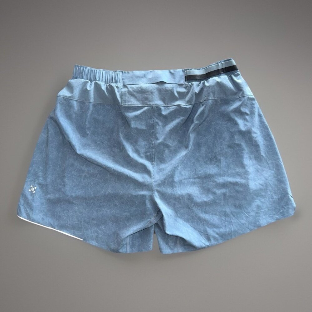 Lululemon Surge Short 6" Lined Men’s Sz XL LM7AGES Reflective Running Gym FLAWS!